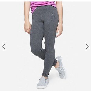 NWT Justice Gray full length leggings
